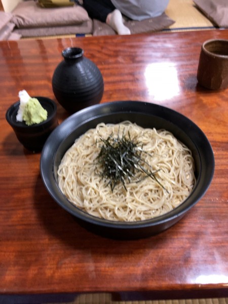 「ざるそば2枚　1800円」@駒草屋の写真