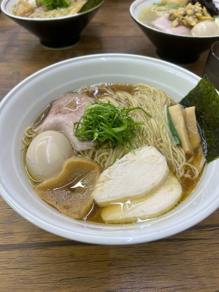 「中華そば900円大盛100円煮玉子100円」@中華そば 燕屋商店の写真