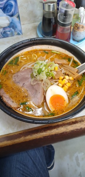 「からみそらーめん」@和風とんこつら〜めん ふくろう 本店の写真