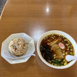 醤油ラーメンチャーハンセット