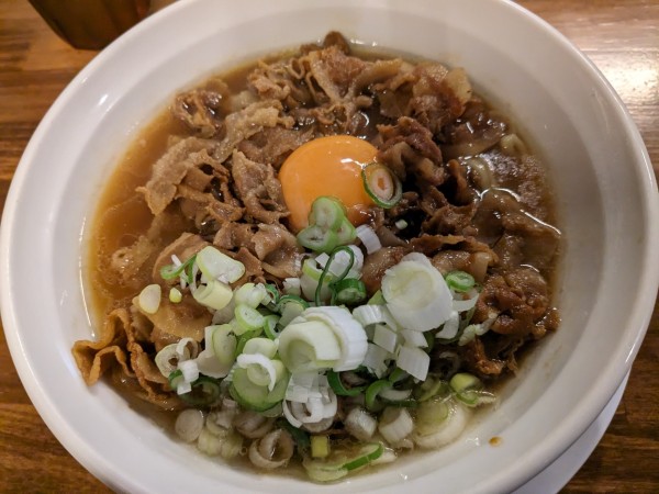 「茜堂式 肉そば」@濃厚つけ麺 茜堂の写真