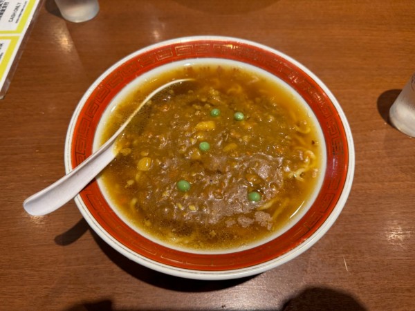 「カレー支那そば  800円」@ゆかわ食堂の写真