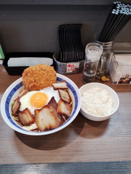 「羅漢撃　死兆星　1380円」@北斗辛麺JAGIの写真