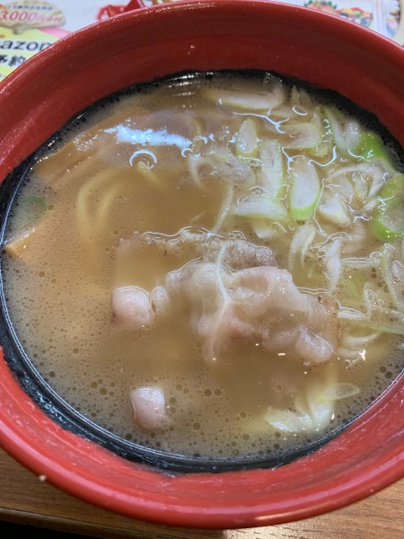 「牛さしとろらーめん」@無添くら寿司 いわき平店の写真