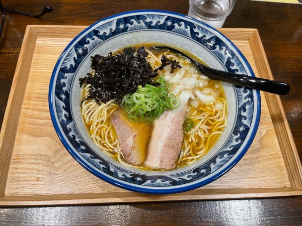 「【限定】醤油煮干しRAMEN」@KUMAGAYA RAMEN STANDの写真