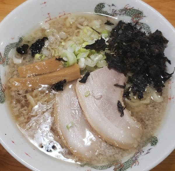 「【試作ラーメン】背脂煮干し中華そば ちぢれ麺ver. 600」@活龍大衆麺処 真壁屋の写真