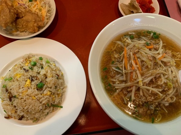 「もやしラーメンスペシャル　935円」@中華料理 又来軒 福山本店の写真