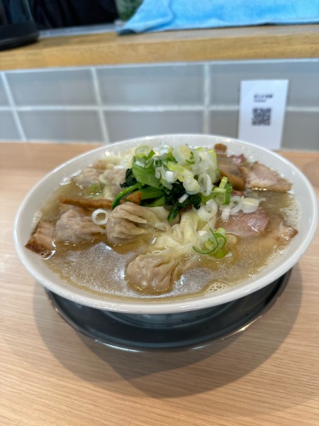「チャーシューワンタンメン」@桜上水 船越の写真