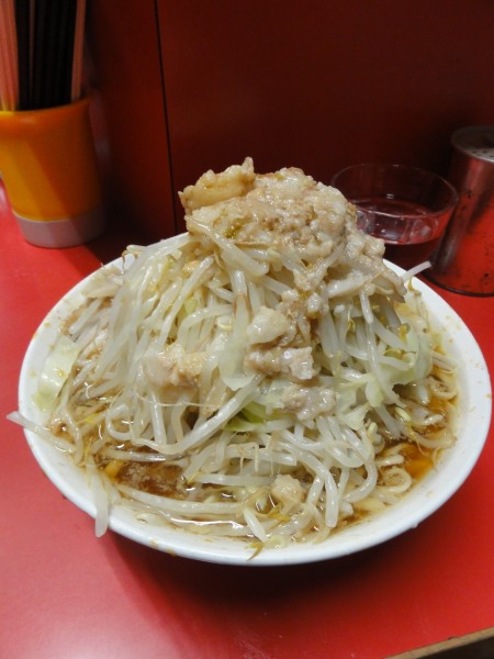 「小600円全部」@ラーメン二郎 三田本店の写真