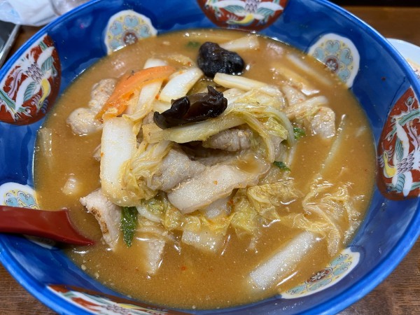 「肉味噌ラーメン固め980円」@北海ラーメン蝦夷の写真