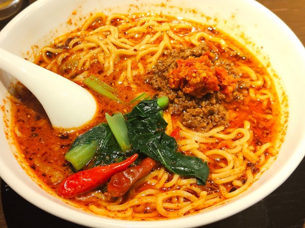 「灼熱の四川担々麺」@石庫門 高田馬場店の写真