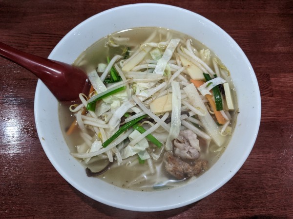 「タンメン:830円」@らーめん亭すぎ田 富岡店の写真