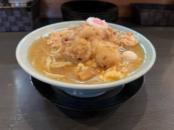 「ラーメン　少なめニンニクちょい脂」@自家製麺 No11の写真