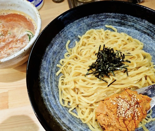 「平打担々つけ麺(並270ｇ)」@担々めん 漁〆の写真