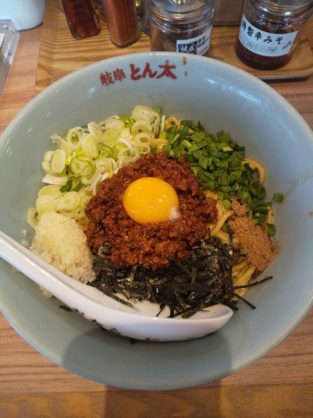 「台湾まぜそば」@岐阜とん太 土岐店の写真