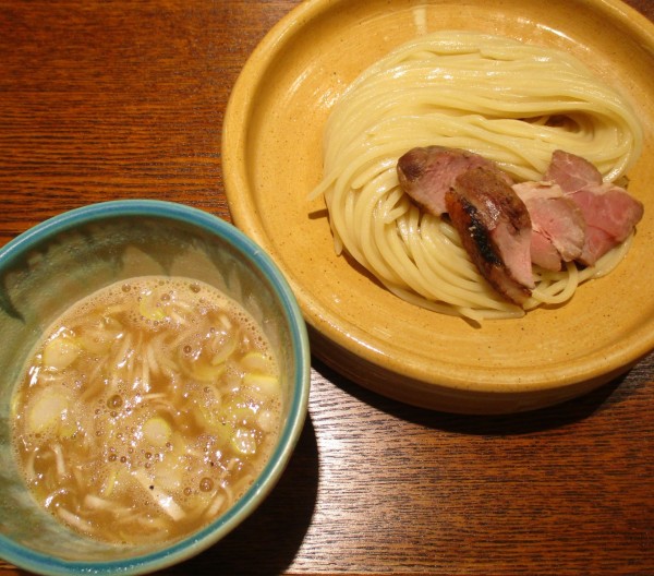 「つけめん（にんにく醤油）950円」@あいだやの写真