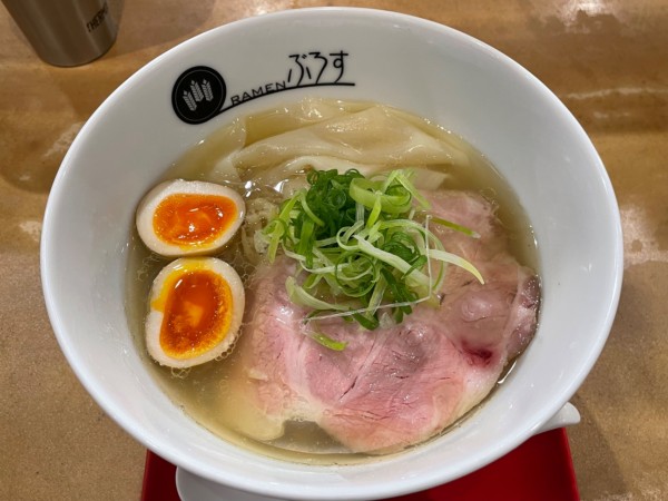 「潮塩薫玉のせＳＯＢＡ　￥１０２０」@Ramenぶろすの写真