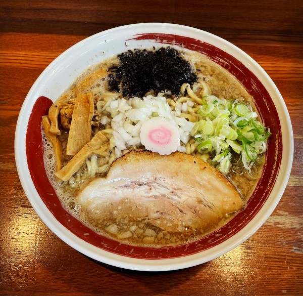 「追い煮干そば」@らー麺 たまや零式の写真