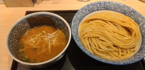 「濃厚魚介つけめん(大盛)」@麺屋 一燈の写真