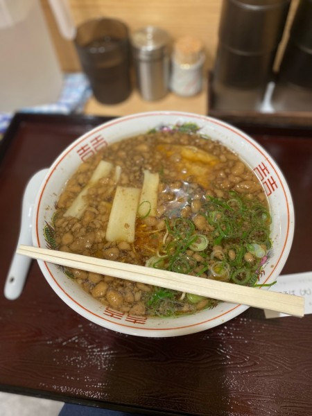 「中華そば大盛」@尾道中華そば 渡なべの写真