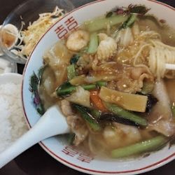 今週のランチ 五目そば＋ライス(750)