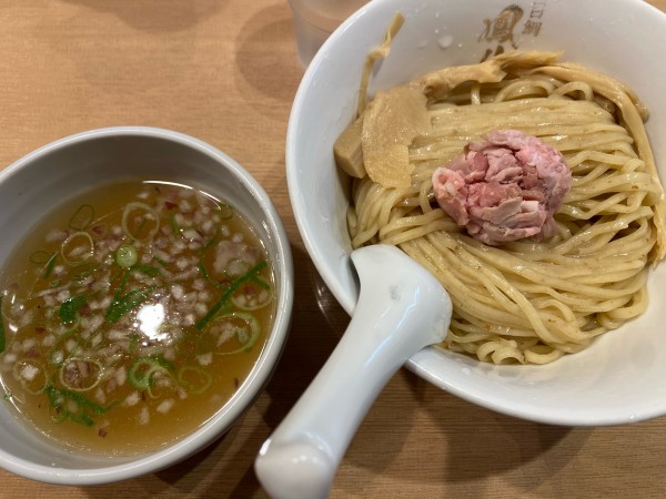 「金目鯛つけ麺」@らぁ麺 鳳仙花の写真
