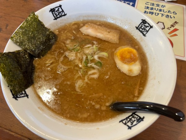 「和風とんこつ」@おおぎやラーメン 伊那店の写真