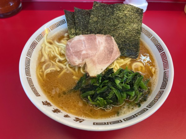 「ラーメン中」@家系ラーメン 佐々喜家の写真