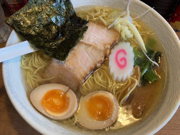 「徳・塩そば980円」@泉岳寺 らーめん徳の写真