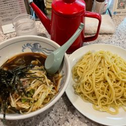 つけ麺、１.５倍盛り