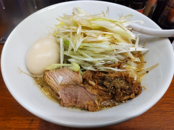 「ネギ味噌らーめん＋味玉」@東神田ら～めん3の写真