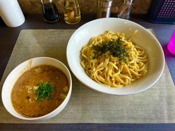 「あん肝つけ麺」@麺丼Dining 夢者の写真