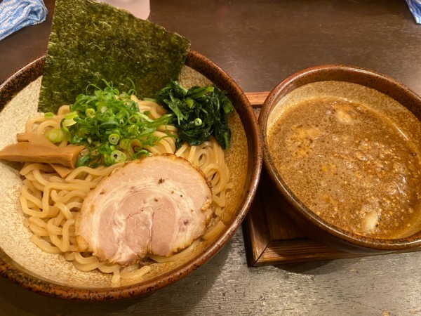 「濃厚鶏白湯つけ麺 930」@真武咲弥 渋谷店の写真