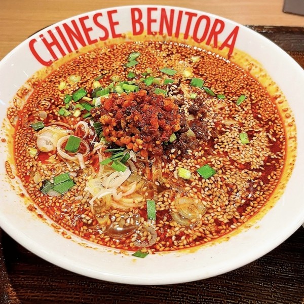 「紅麻辣タンタン麺」@紅虎餃子房 シァル鶴見店の写真