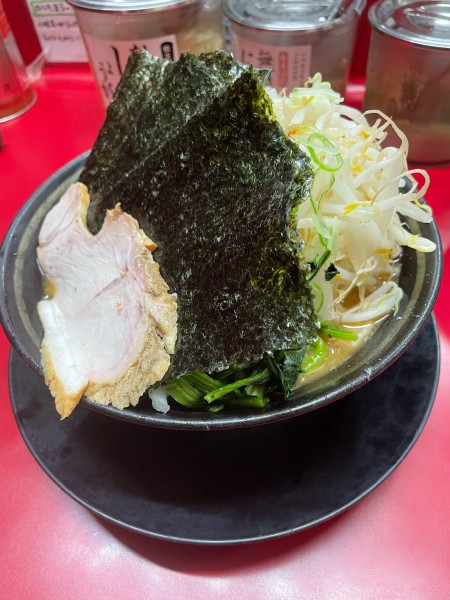 「ラーメン野菜」@家系ラーメン 王道家の写真
