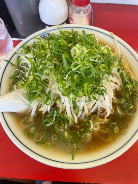 「ラーメン大盛(野菜マシ)」@ラーメン福 笠寺店の写真
