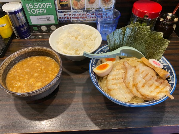 「特製濃厚豚骨魚介つけ麺」@麺屋 武士道 本店の写真