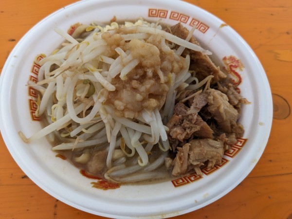 「【ハイマウントM×めんや天夢】グレーなＧ系」@大つけ麺博 Presents 日本ラーメン大百科の写真