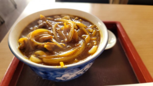 「カレー南蛮のうどん」@きそば 松月庵の写真