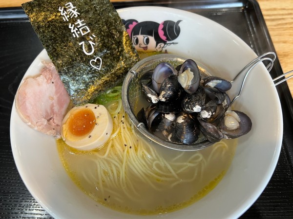 「しじみ塩」@かみあり製麺の写真