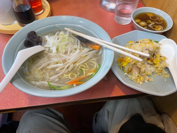 「タンメン＋チャーハン」@華月の写真