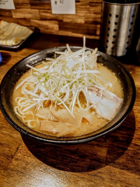 「ネギ味噌生姜らーめん」@麺処福吉 Higa-Tokoの写真