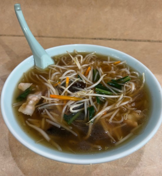 「もやし麺(とろみ)」@中華料理 秀来軒の写真