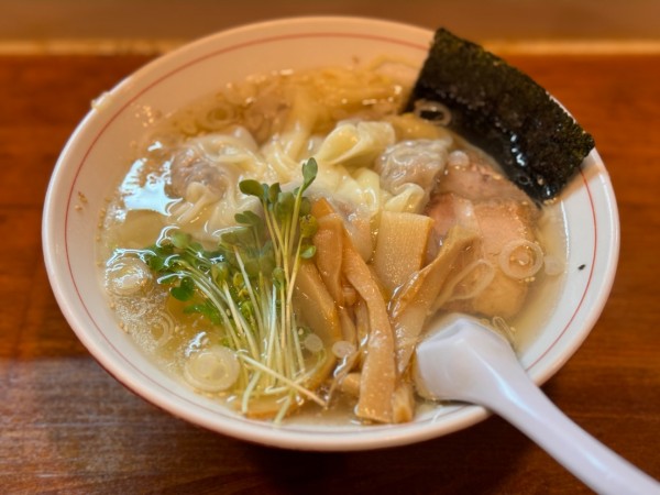 「ワンタンメン」@佐野ラーメン たかのの写真