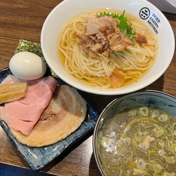 「特製鰹昆布水つけ麺」@DRIED SARDIN BROTHERSの写真