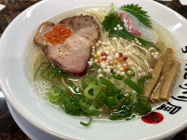 「鯛出汁塩ラーメン（限定）」@ら～めん かり屋の写真