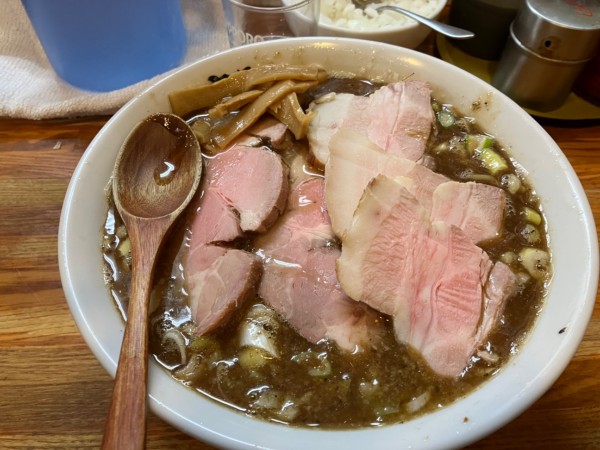 「半ミックス肉麺」@麺 髙はしの写真