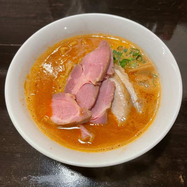 「魚介トマぱいたん+チャーシュー+和え玉(サバ節)」@ラーメン屋 ステイゴールドの写真