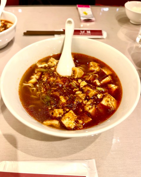 「麻婆豆腐麺」@龍門 目黒店の写真