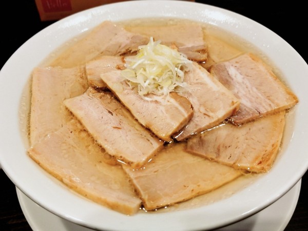 「会津山塩と帆立のチャーシューメン並」@うえんで 山鹿店の写真